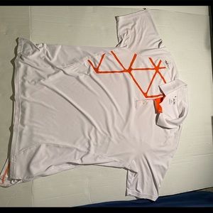 Adidas Golf Tshirt Orange